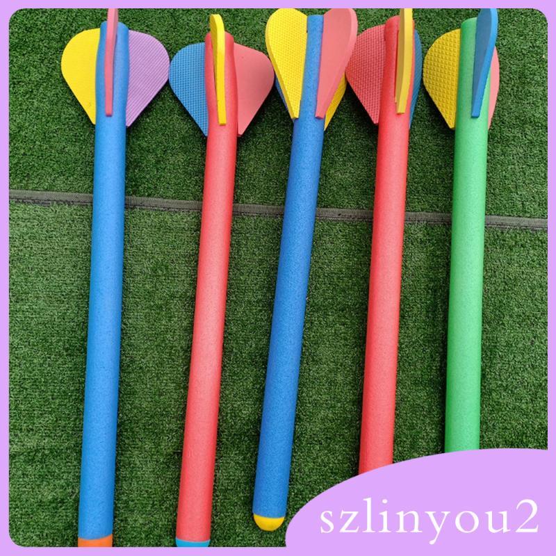 [szlinyou2] Thực hành ném phía trước côn Javelin Đệm mềm Javelin Javelin Thiết bị thể thao nhẹ Vây s