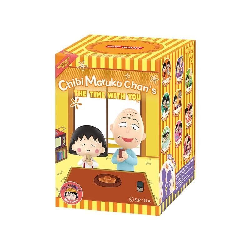 P POPMART POPMART Cherry Maruko Đồng Hành Dòng Thời Gian Hình Hộp Bí Ẩn Trang Trí Thời Trang Đồ Chơi
