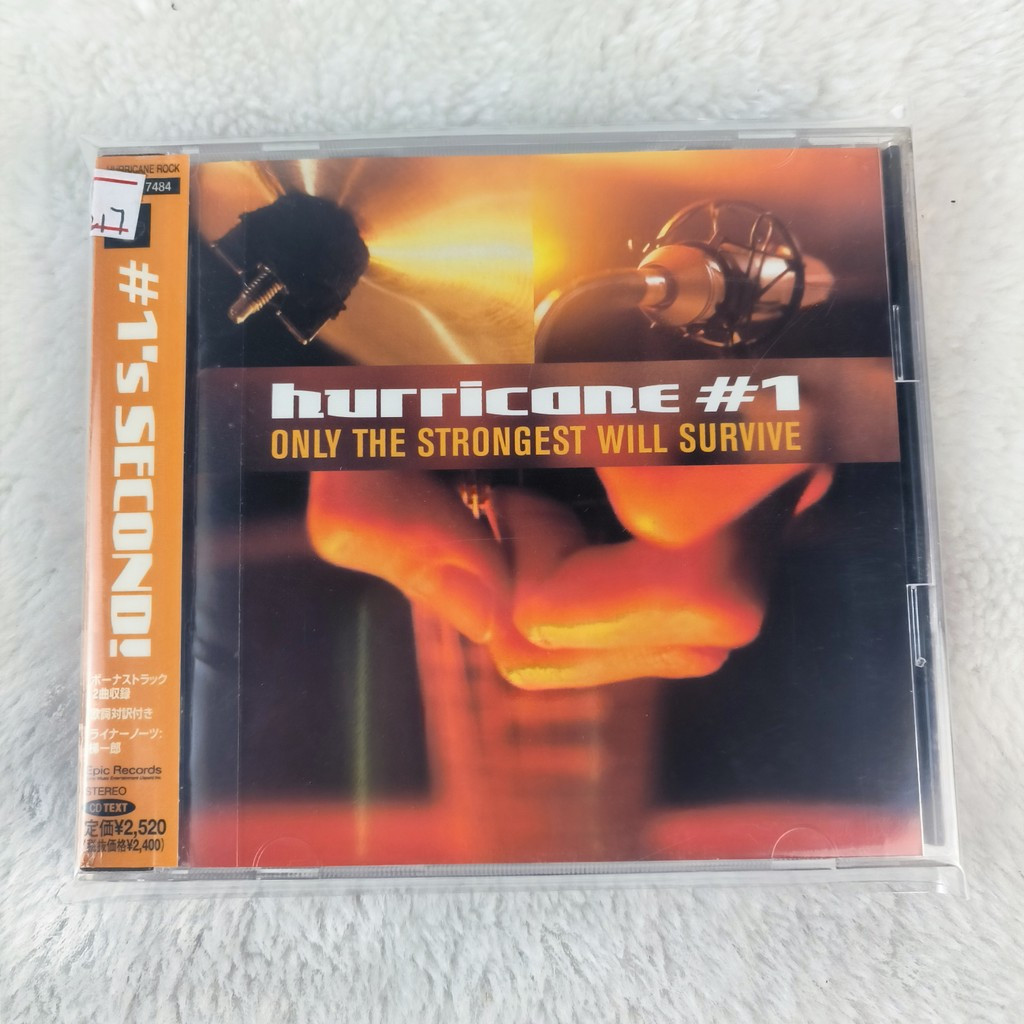 Z425 Hurricane 1 – Only The Strongest Will Survive CD Album Nhật Bản C0103