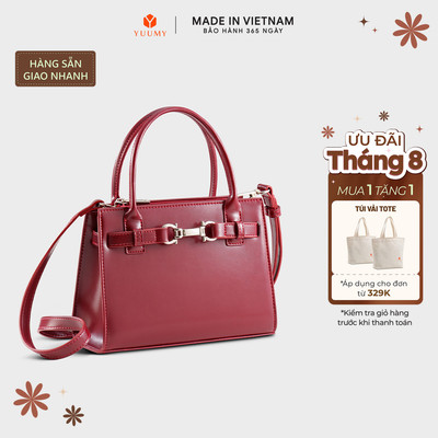 Túi Yuumy (Thời trang nữ dạo phố sang trọng - Túi xách da Glossy YTX87) Bagsmart