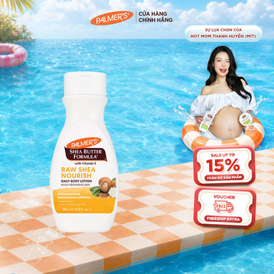 [Chính hãng] Sữa dưỡng thể giữ ẩm Bơ Hạt Mỡ Palmer's 250ml