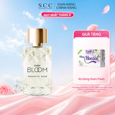 Nước Hoa Nữ CINDY BLOOM Romantic Muse Hương Quyến Rũ Lãng Mạn 50ml