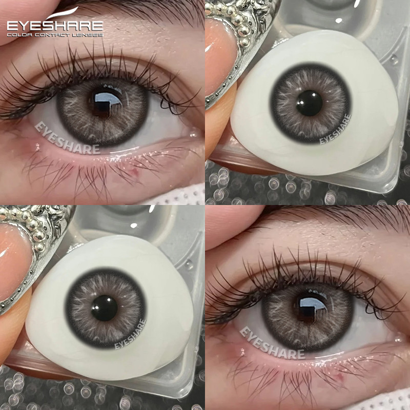 Eyeshare Blue Eye Contact Lens Estonia Series Ống kính màu nâu Ống kính màu xanh Ống kính màu xám ch