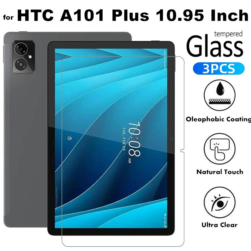 1 ‐ 3 Cái Dành Cho HTC A104 1.36 "A103 Plus 10.1" inch HD Trong Suốt Kính Cường Lực Cho HTC A103 A10