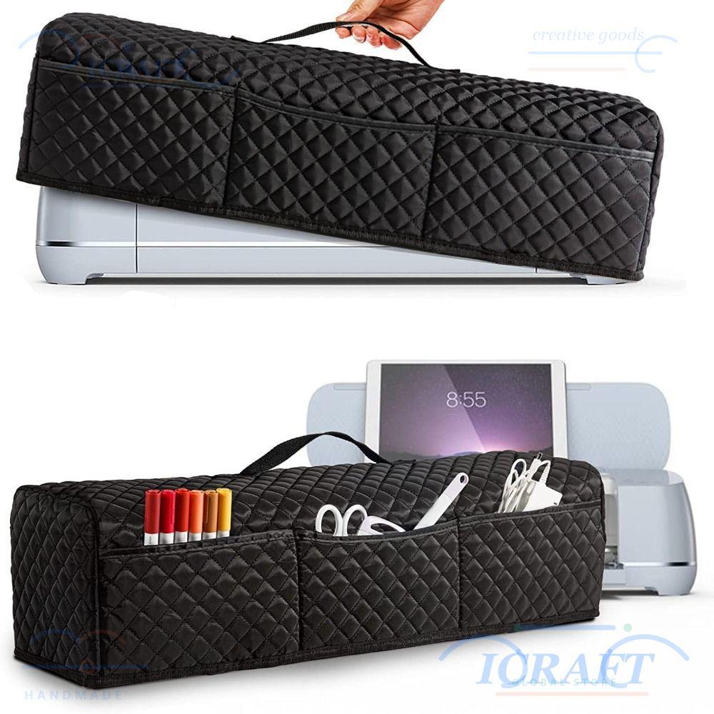 Vỏ máy CRAFT, Vỏ bụi có đệm nhẹ có thể gập lại, có túi cho phụ kiện Cricut cho Cricut Maker 3 / Make