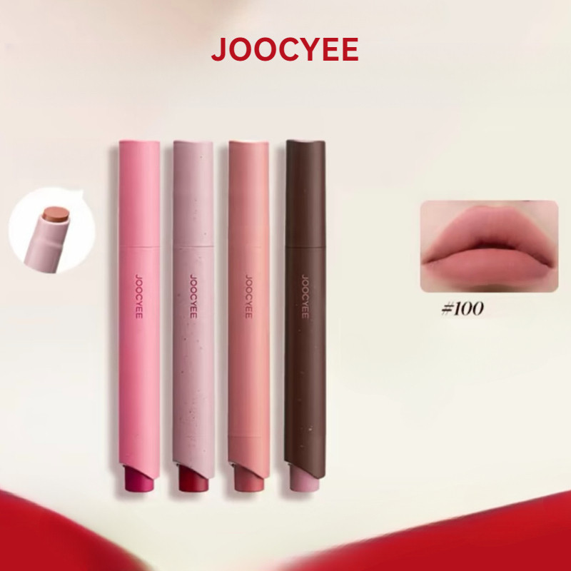 JOOCYEE Powder Mist Lipstick, Matte Nude Lipstick Pen, Màu sắc không dễ chuyển.