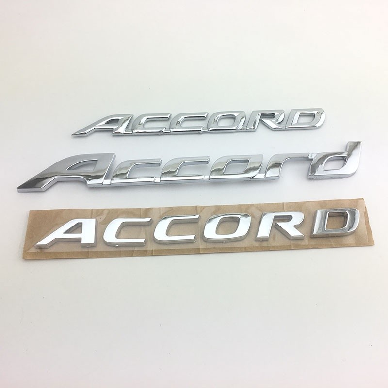 Mới Phong Cách Cũ Sáu Sang Trọng ACCORD Thế Hệ Logo Ô Tô 18 ACCORD Chữ Cái Tiếng Anh Logo Thân Dán N
