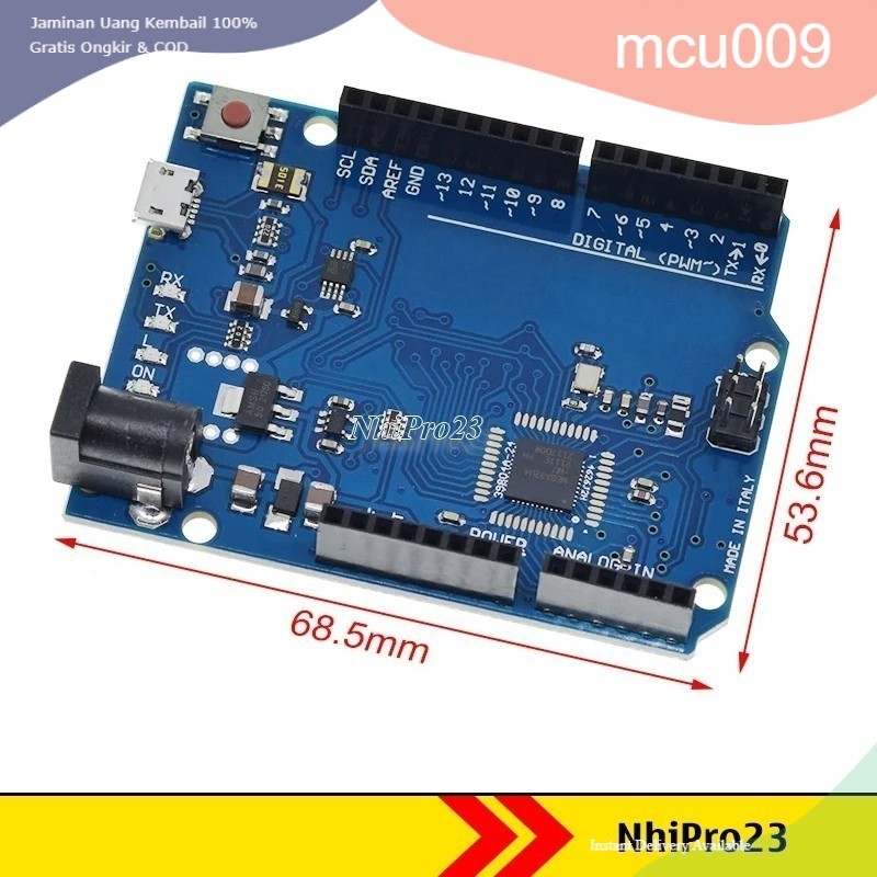 126 Arduino Leonardo R3 ATMEGA32U4