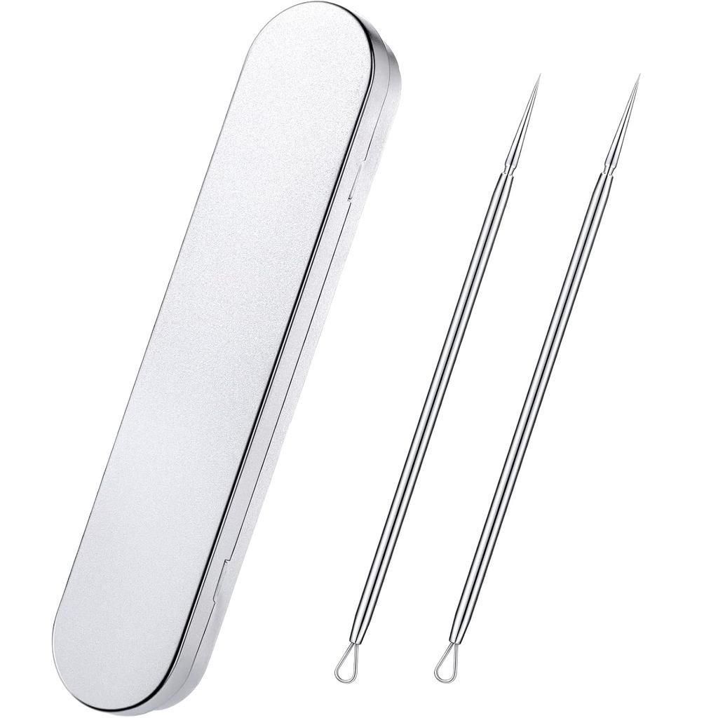 Titan Lancet Needle Pimple Popper Tool Facial Milia Remover Blackhead Blemish Remover Blackhead Whit