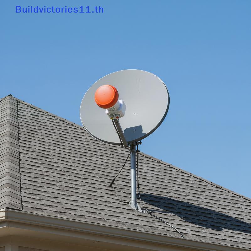 Buildvictories11 Digital KU Band Twin Dual LNB Universal Converter 2 đầu ra Bộ thu TV vệ tinh độ phâ