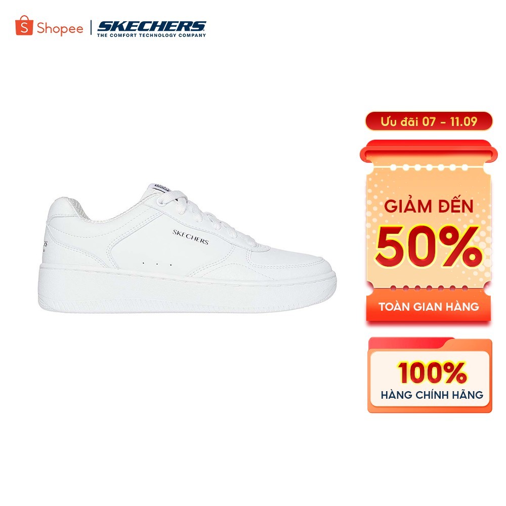 [ĐỘC QUYỀN ONLINE] Giày Thể Thao Nữ Skechers Court Classics Sport Court 2.0 Core Essential - 185160-
