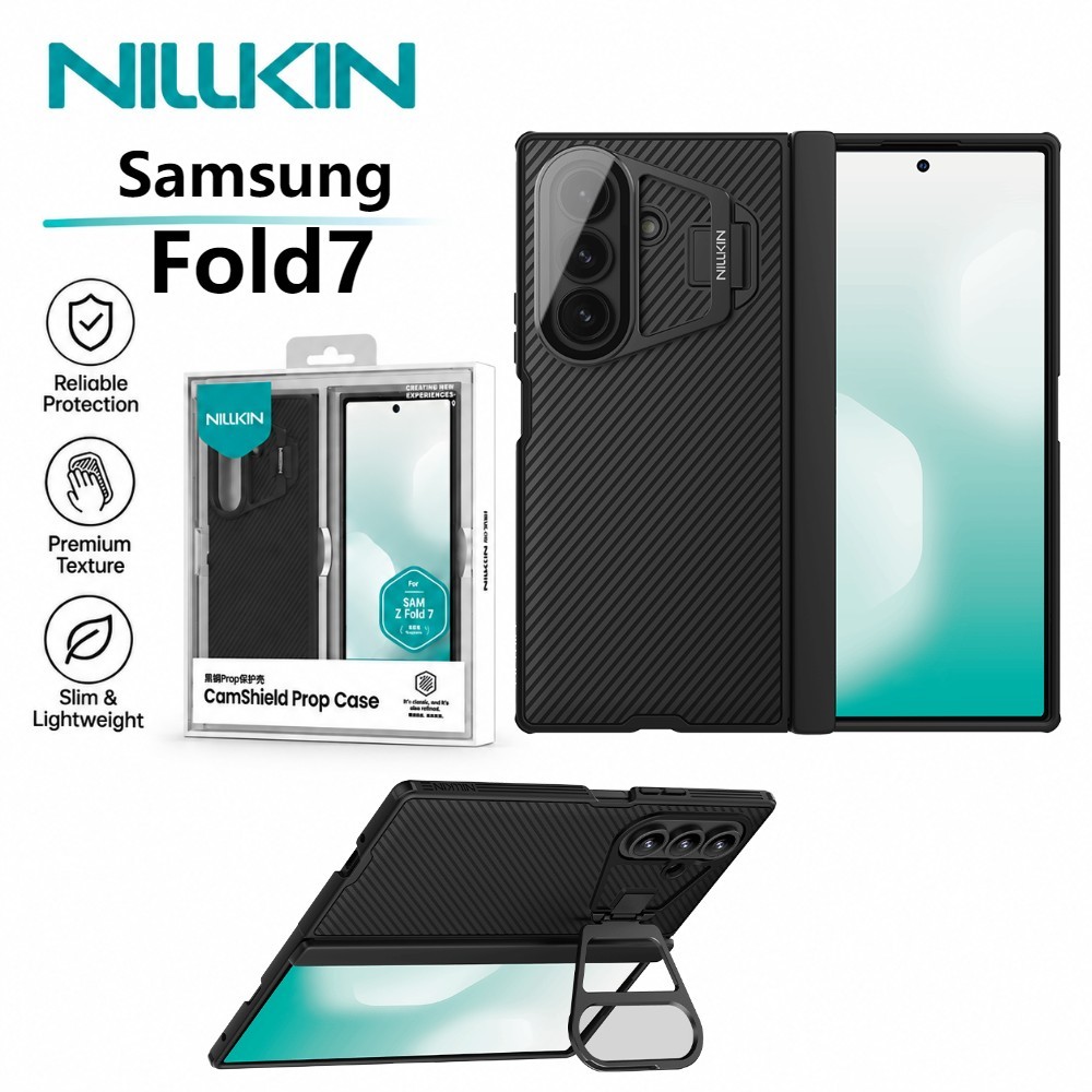 NILLKIN Ốp lưng từ tính Cho Samsung Z Fold 7 Fold7 TPU + PC Chống Sốc Ốp điện thoại Cứng CA4013