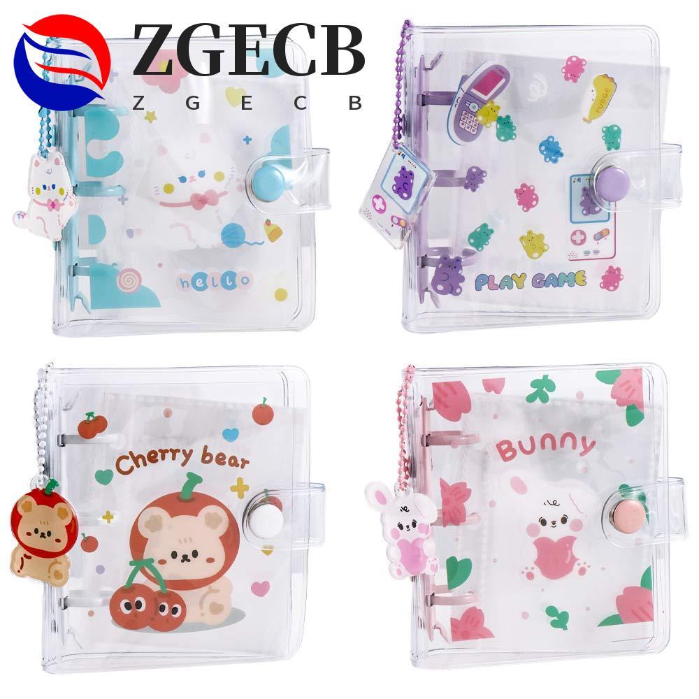 ZGECB Album Ảnh Học Sinh Đồ Dùng Học Tập Sổ Tay 3 Lỗ Tạp Chí Người Lập Kế Hoạch Binder Ring Notebook
