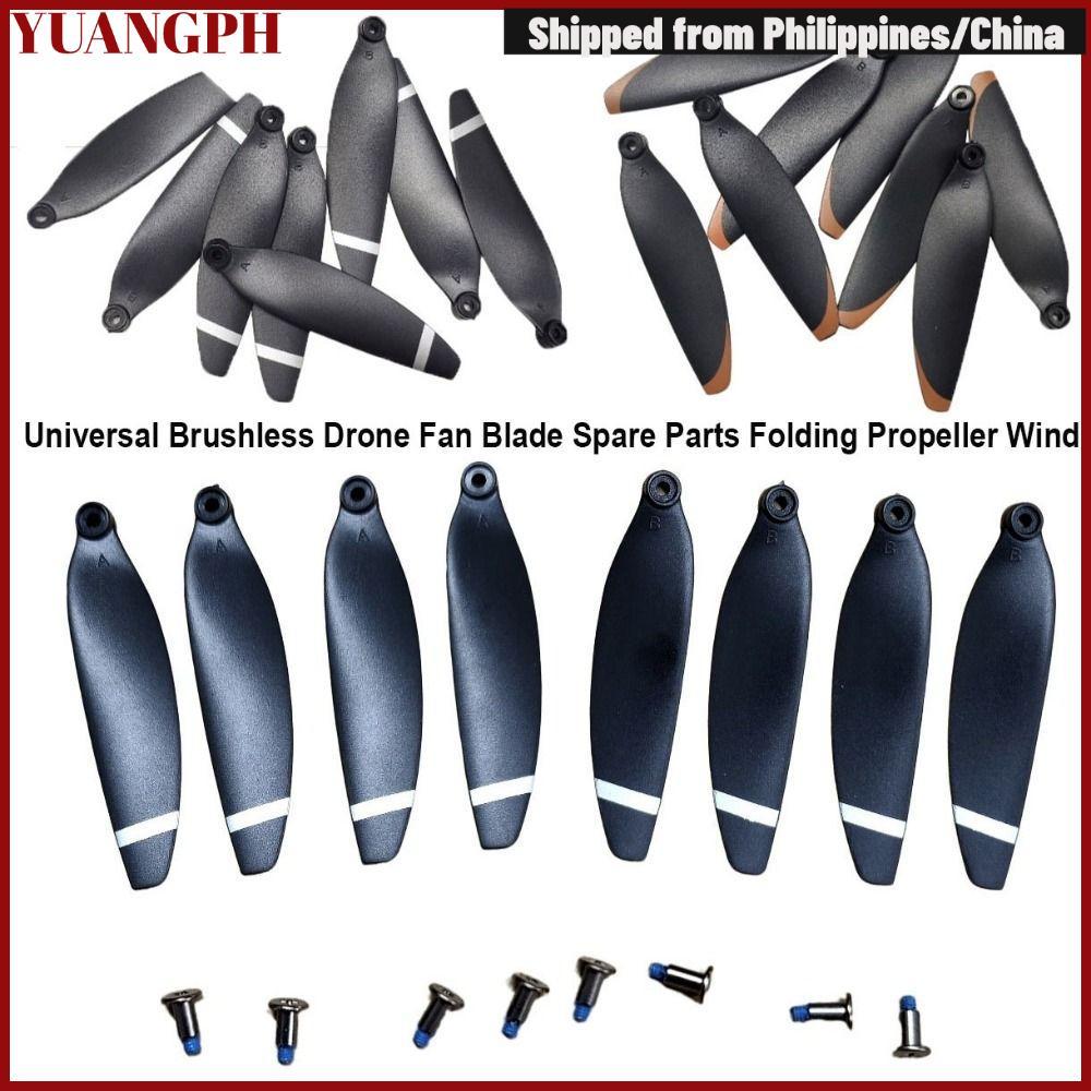 Phụ tùng thay thế lưỡi dao YUANGPH, Quạt máy bay không người lái không chổi than màu đen đa năng, Lư