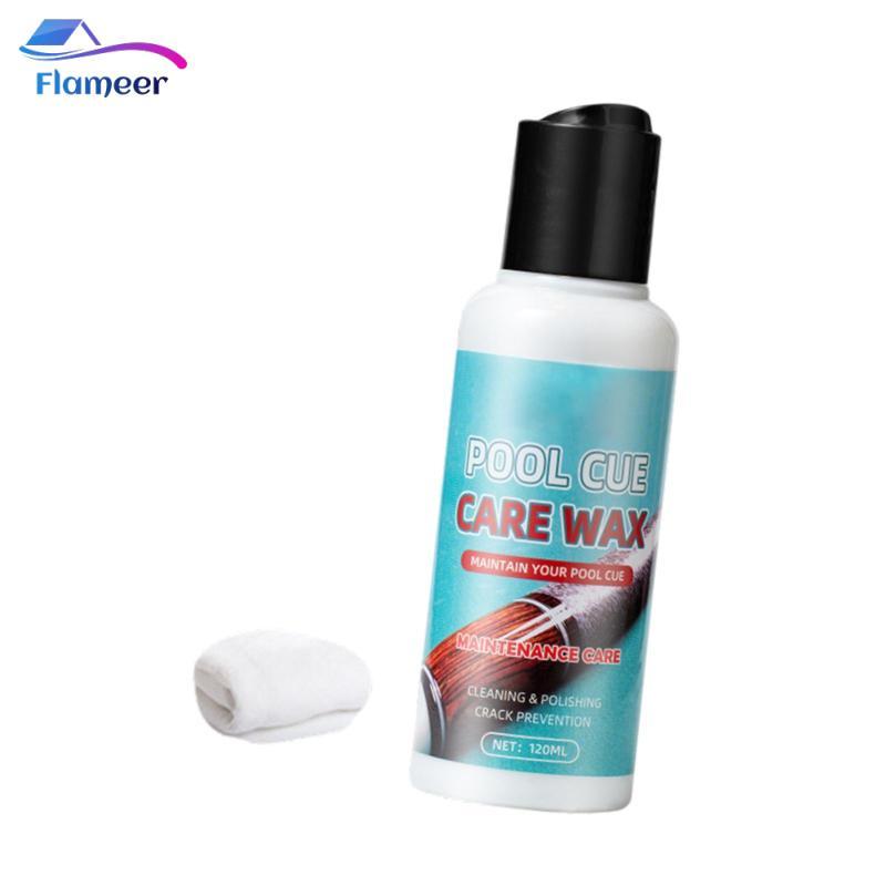 Snooker Cue Polishing Wax Bộ bảo trì dầu điều hòa di động để sửa chữa và lưu trữ đầu bi-a Cue