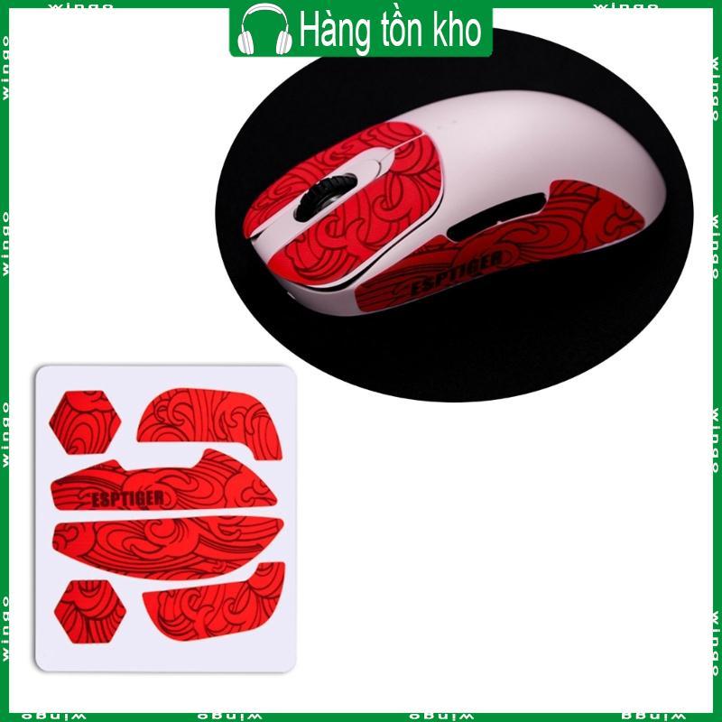 WIN Chuột Da Chống Trơn Trượt Đàn Hồi Tinh Tế Tay Cầm Bên Cho Chuột VAXEE NP-01S NP-01