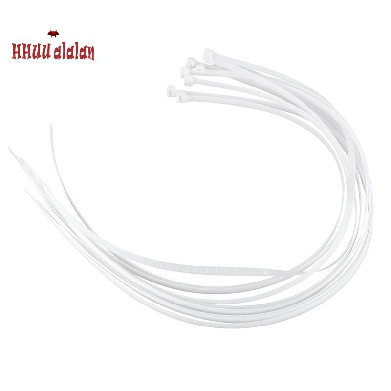 Dây buộc cáp 10X Extra Long 76Cm màu trắng Zip Wraps