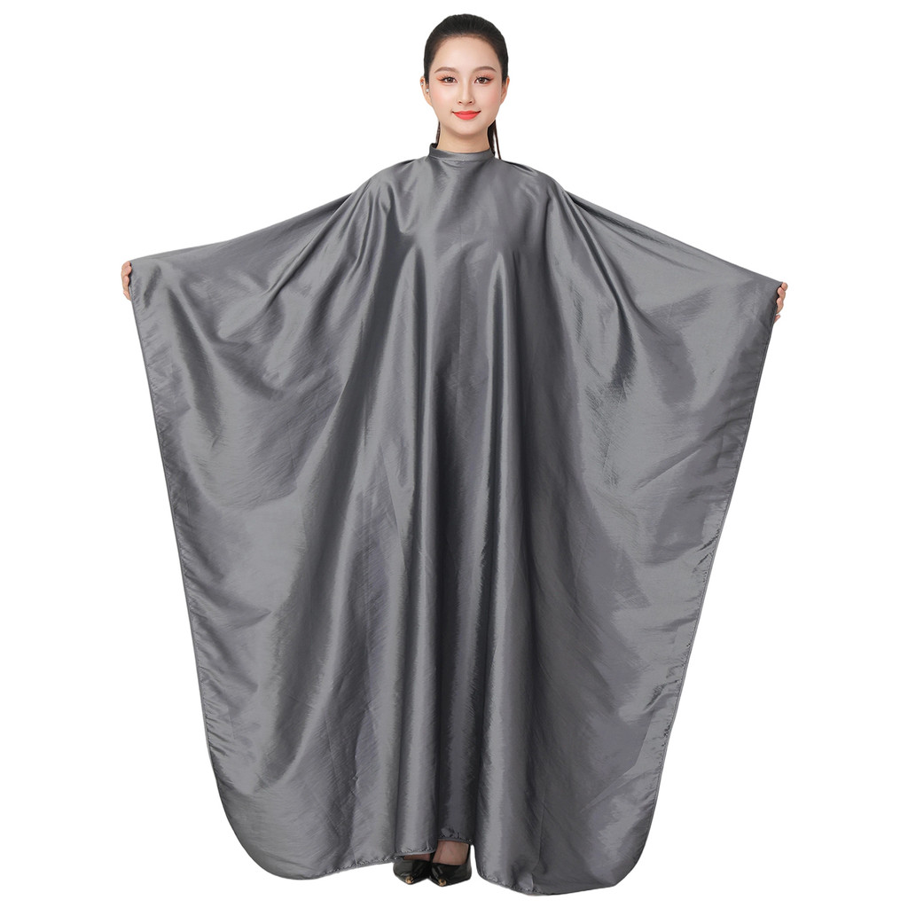 Áo choàng cắt tóc — cổ Velcro sử dụng tại salon, áo choàng thẩm mỹ viện cao cấp chuyên nghiệp, không dính, chống tĩnh điện