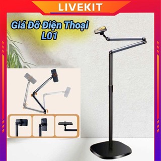Giá Đỡ Điện Thoại L01 Đa Năng – Quay Phim, Livestream, Làm Video, Chụp Ảnh Tiện Lợi