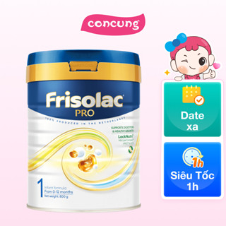 Sữa Bột Frisolac Pro 1 800g  cho trẻ từ 0 -12 tháng tuổi