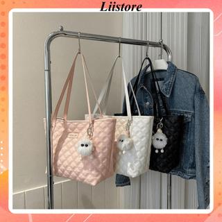  Túi xách nữ công sở túi tote da trần trám vừa A4 đi học đi làm phong cách hàn quốc Liistore LK221 
