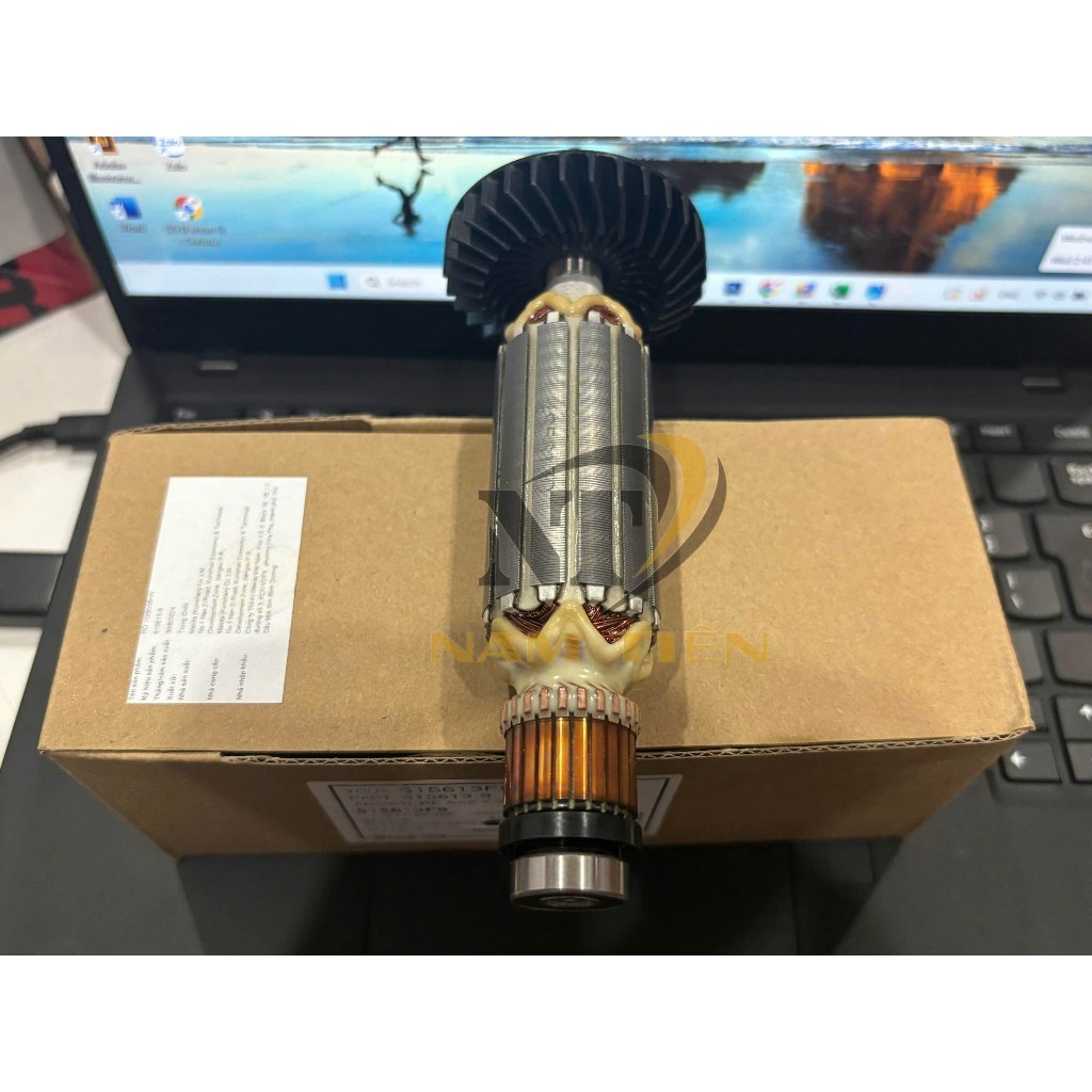 Rotor cho Máy mài góc Makita 9558HN 515613-9