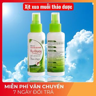 (chính hãng) Bình Xịt Đuổi Muỗi và Côn Trùng Fly@way 60ml Bảo Linh / Cintronela Thái Lan/Lăn muỗi