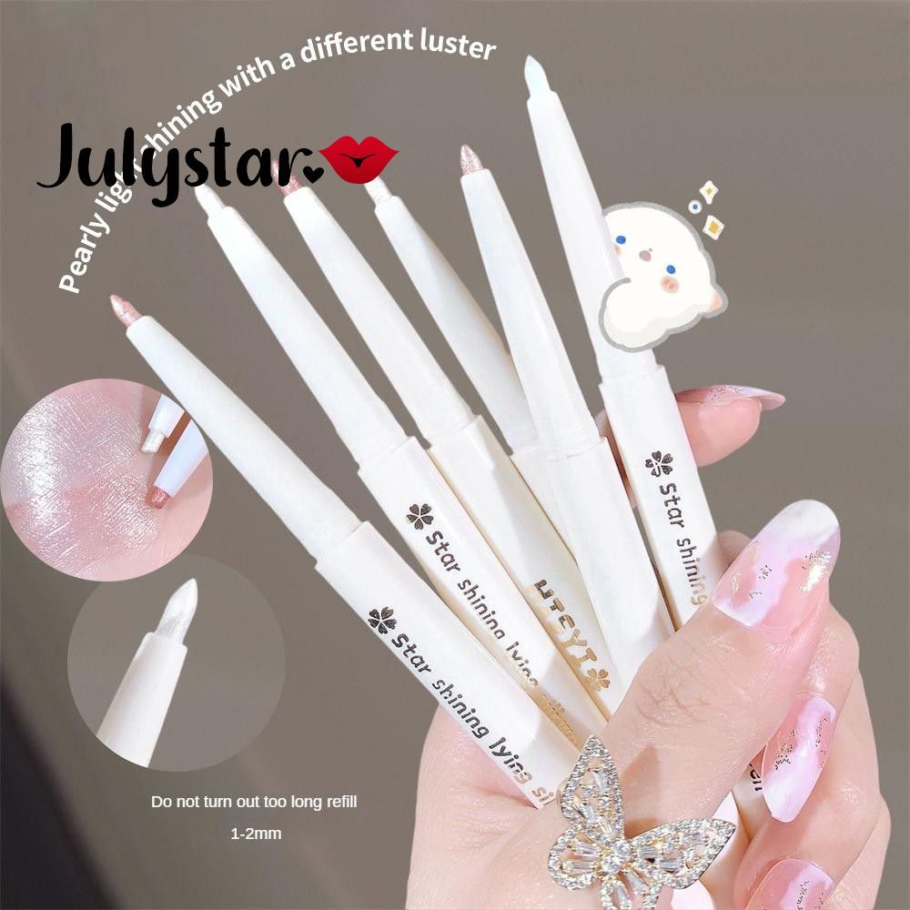 HISYI Glitter Lying Silkworm Eyeshadow Stick Diamond Eyes Makeup Highlighter Shadow Pen Long Lasting