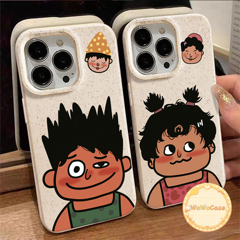 Cho ốp IPhone 16 15 15 13 12 17 7 Plus 11 14 Pro Max XR XS X Max 8 Plus 11 13 15 Plus Chàng trai và 