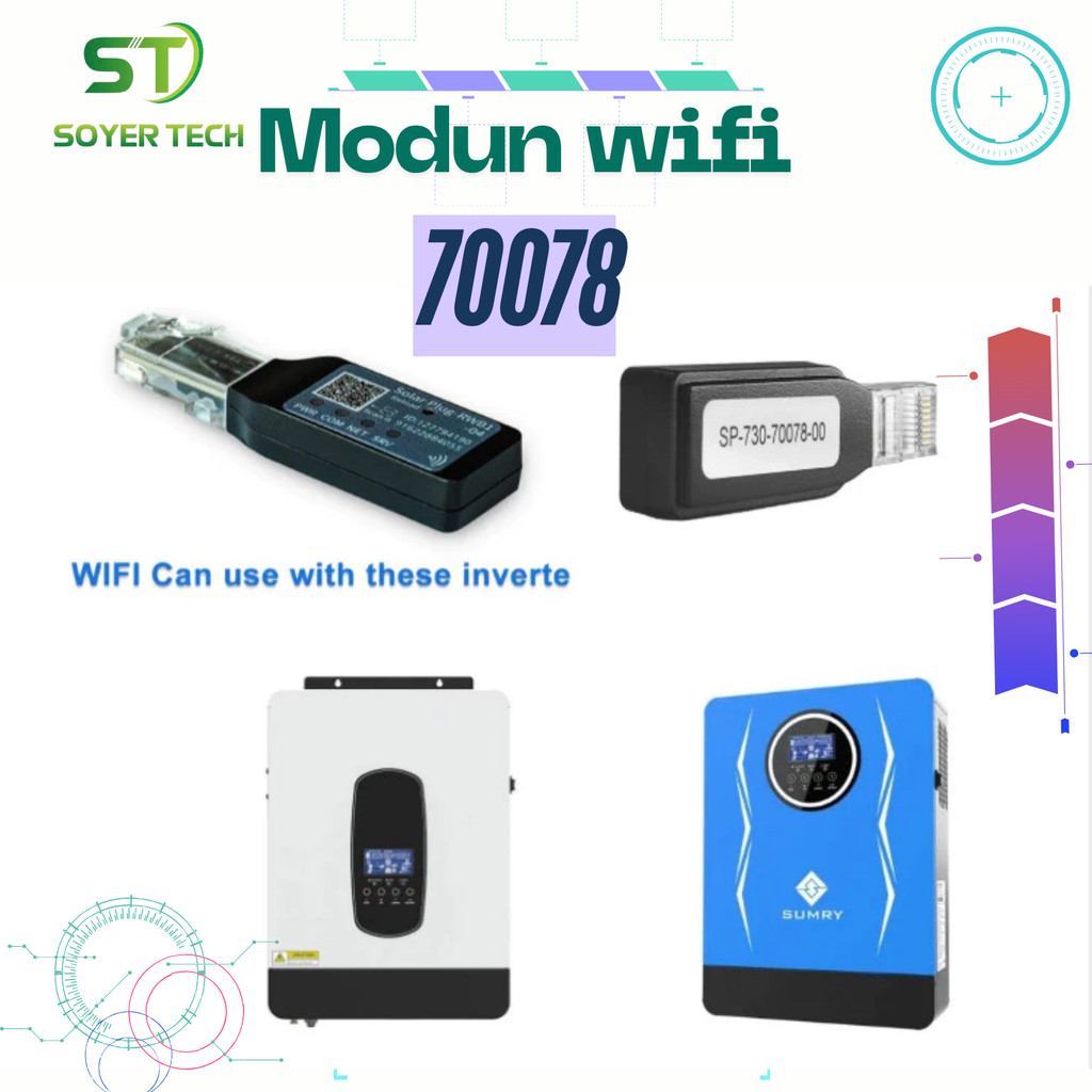 Mô-đun WiFi Y&H MPS-WIFI Thiết bị hỗ trợ giám sát từ xa RS232 tương thích biến tần SUMRY -SP-SUOER-0