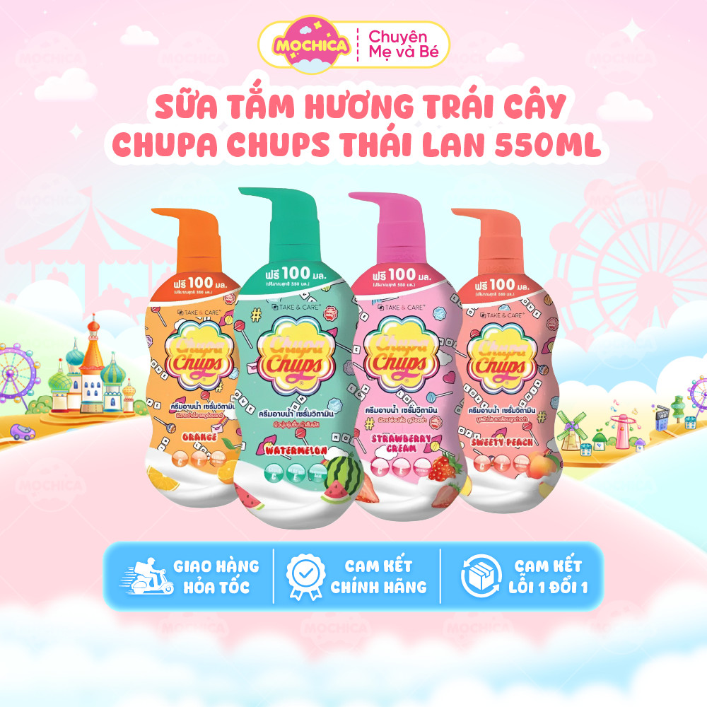 Sữa tắm hương trái cây 550ml hiệu TAKE&CARE_Mochica
