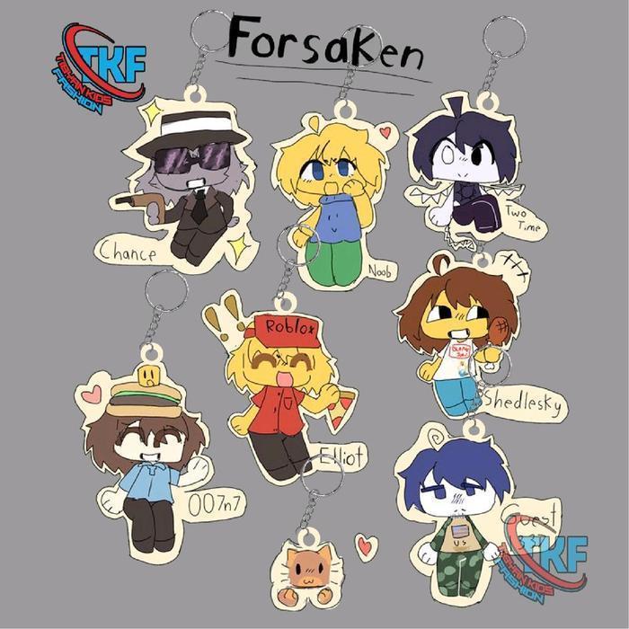 GANTUNGAN KUNCI KARAKTER ROBLOX FORSAKEN SURVIVOR & KILLER 2 / GANCI KEYCHAIN ROBLOX FORSAKEN CHARAC