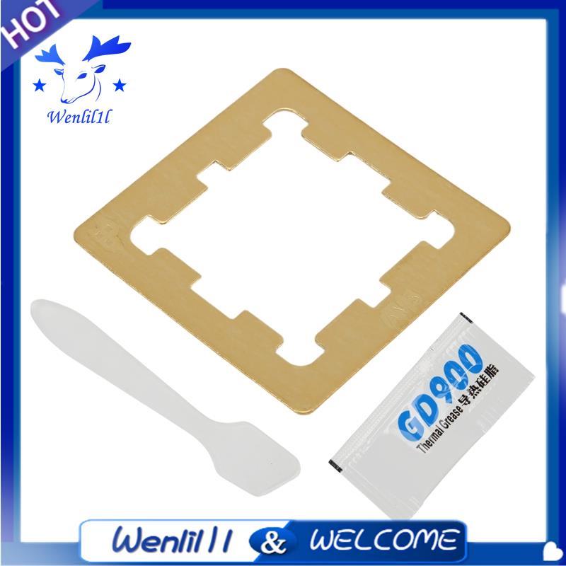 AM5 CPU Khung Tiếp Xúc Đồng Full Khung Xung Quanh Làm Mát Tốt Hơn CPU Tản Nhiệt Giáp Cho 7950X 7900X