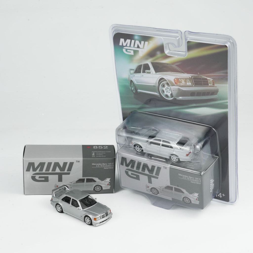 MINI GT 1: 64 Mercedes-Benz Mercedes-Benz 190E Bạc Mô Phỏng Hợp Kim Xe Model 852