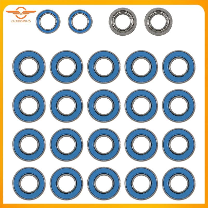 [CloudsMiles] Bộ vòng bi kín 24 chiếc cho phụ kiện thay thế xe RC MF-01X MF01X