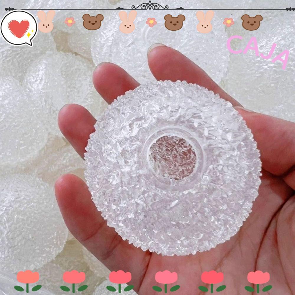 CAJA1 DIY Bóp Bóng Vỏ, Đồ Chơi Bóng Fidget Cầm Tay Mềm, Di Động Có Nắp Dễ Thương Rỗng Bóp Bóng Fidge
