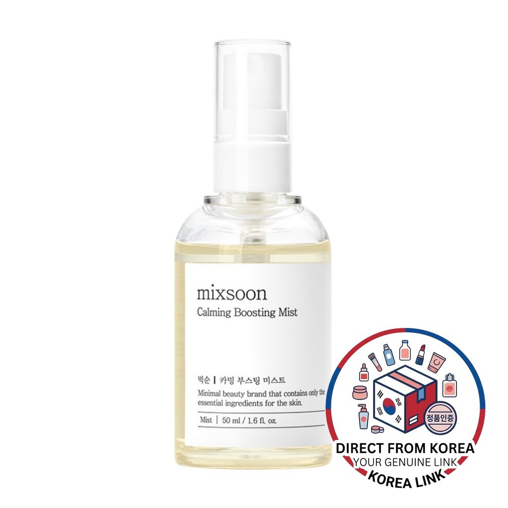 [mixsoon] Xịt làm dịu da, 50ml, 1pc / Xịt dưỡng da mặt Hàn Quốc / Kem phục hồi da / 100% Authentic b