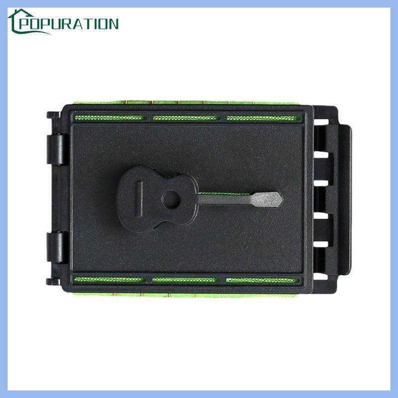 Easy Portable Guitar String Cleaner Compact Design for Fast String Cleaning