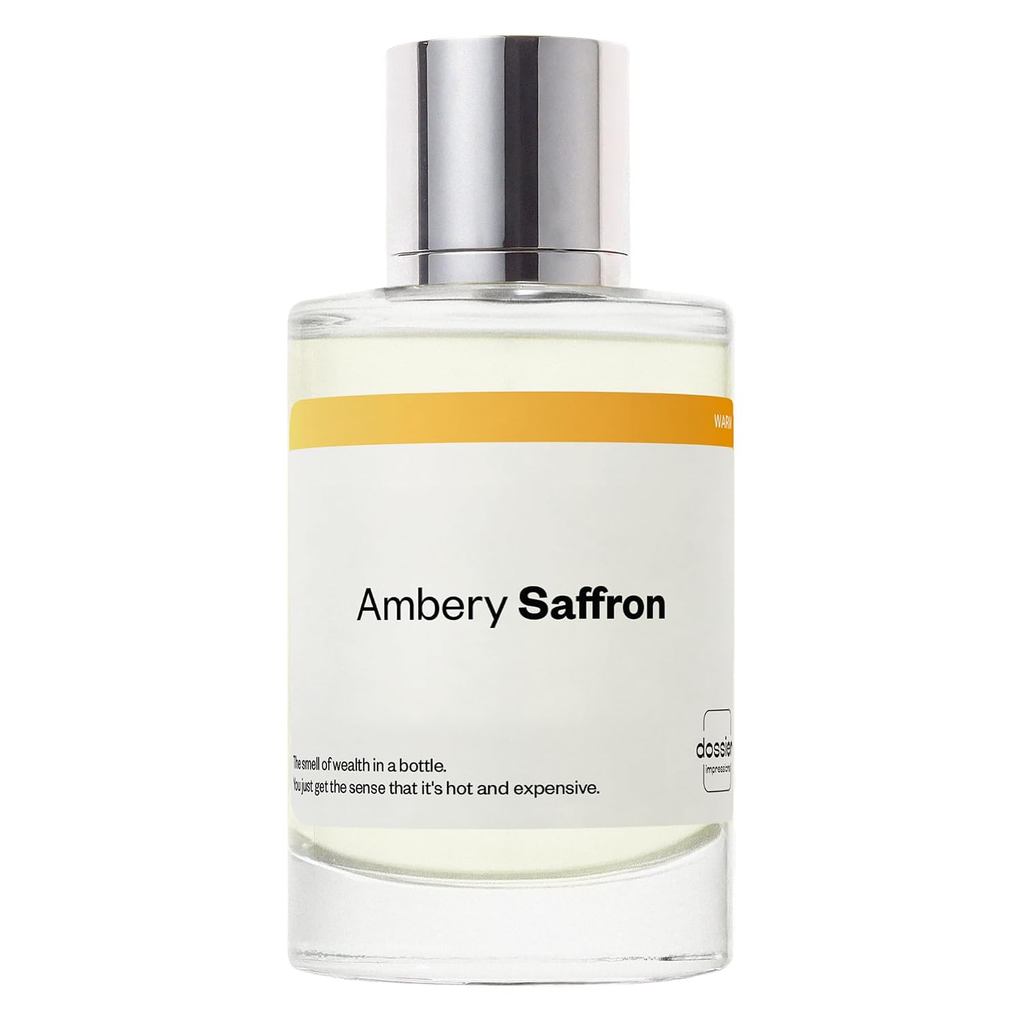 Dossier - Ambery Saffron - Eau de Parfum - Lấy cảm hứng từ Baccarat Rouge 540 - Hương thơm lâu trôi 