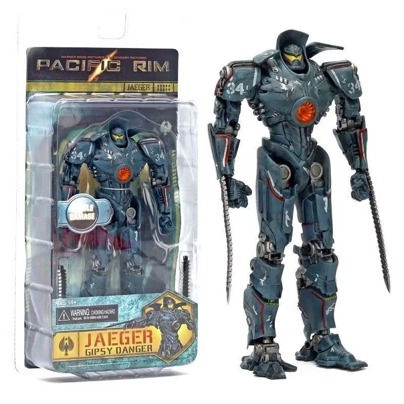 NECA Pacific Rim Jaeger Dual-Wielding Gipsy Danger Hình Hành Động Mới Còn Hàng