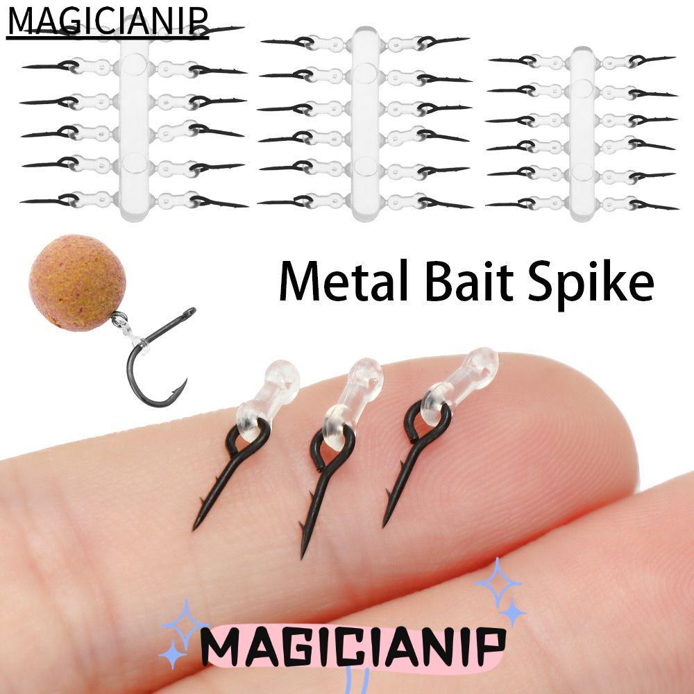 MAGICIANIP Móc Dừng Hạt Mồi Nóng Sting Boilies Pin Pop UP Boilies Dừng Thể Thao Ngoài Trời Mồi Kim L