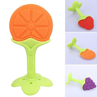 Đồ chơi ngậm silicon kiểu dáng trái cây dành cho trẻ em đang mọc răng tiện lợi 69