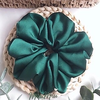 [Size To] Dây buộc tóc Scrunchies Handmade cột tóc vải lụa phong cách Hàn Quốc cho nữ Minimiu