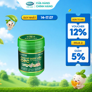 Ống hít dược liệu OPC – Giúp giải cảm, thông mũi, thư giãn, giảm căng thẳng (5g)