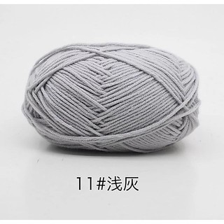 Len milk cotton MÁC ĐEN 50gram (full bảng màu)