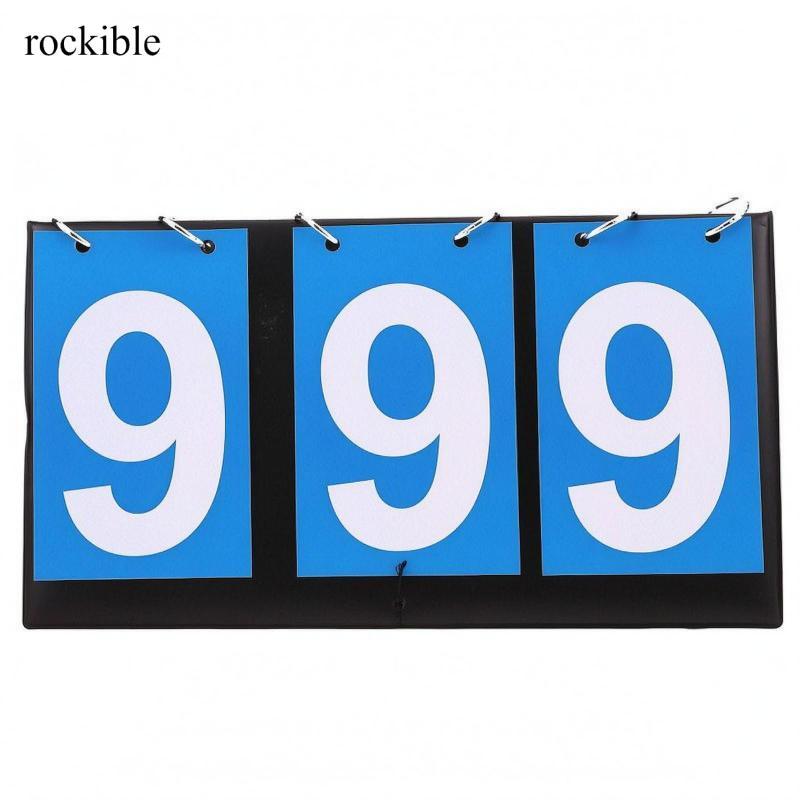 Rockible Hướng dẫn sử dụng Flip Scoreboard Bound Bound Flip Scoreboard Score Keeper Trắng Đỏ