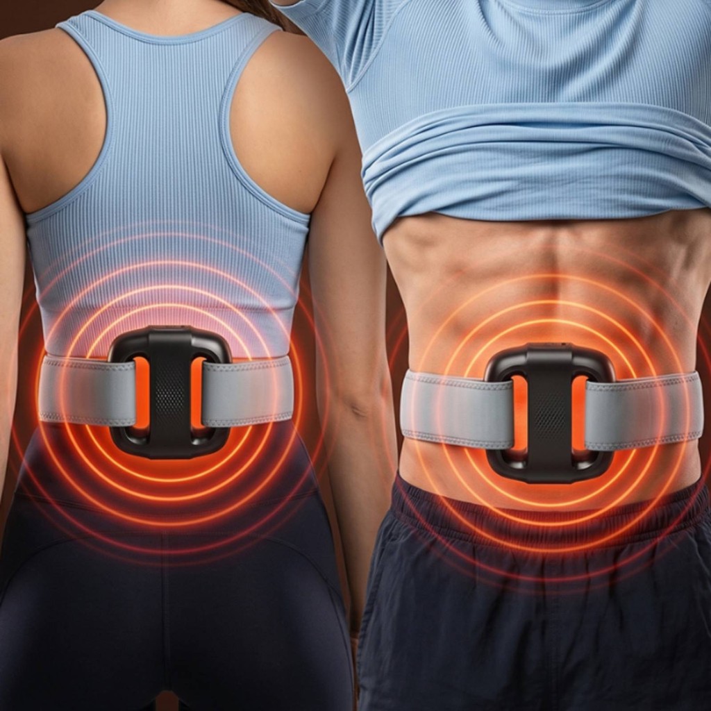 Máy mát xa massage có đèn đỏ Khăn giấy sâu Máy mát xa điện tử Máy mát xa trị liệu thoải mái cho nhữn