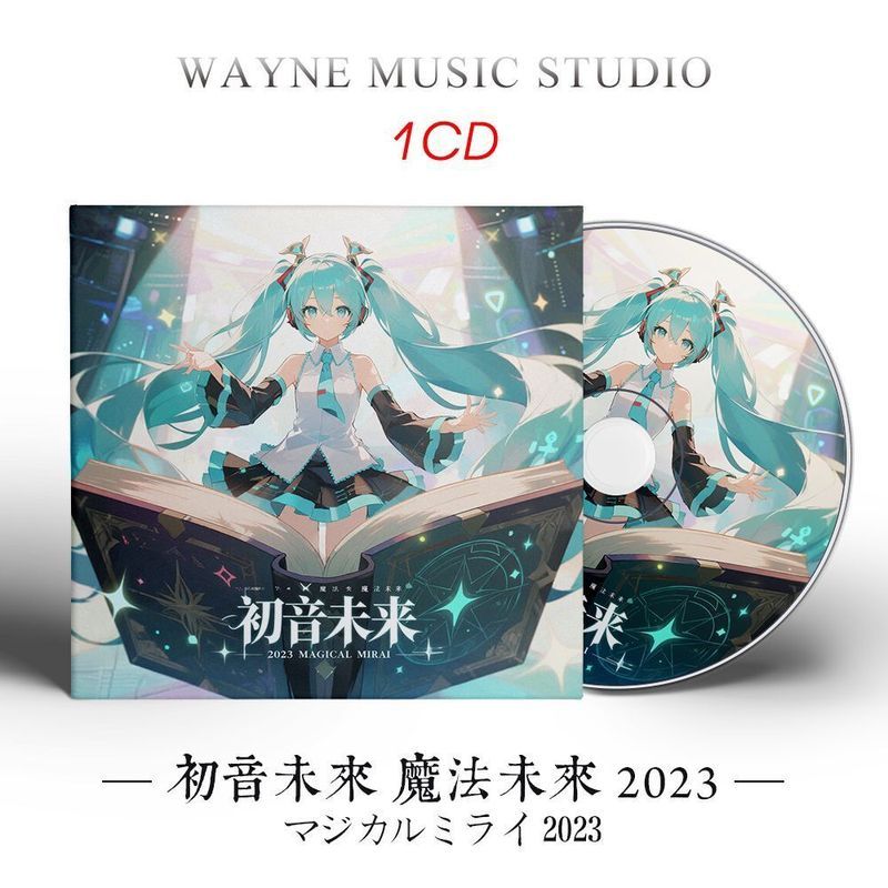 Hatsune Mirai Magical Mirai 2023 Bộ sưu tập bài hát Magical Mirai Lossless Music cd Disc 7.15...