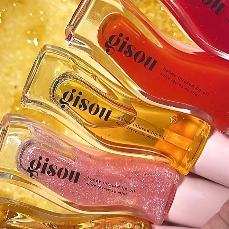 Chính Hãng Gisou Cho Môi Làm Mận Tẩy Tế Bào Chết Mận Dầu Bóng Dưỡng Ẩm Son Dầu Son Bóng Chăm Sóc Môi