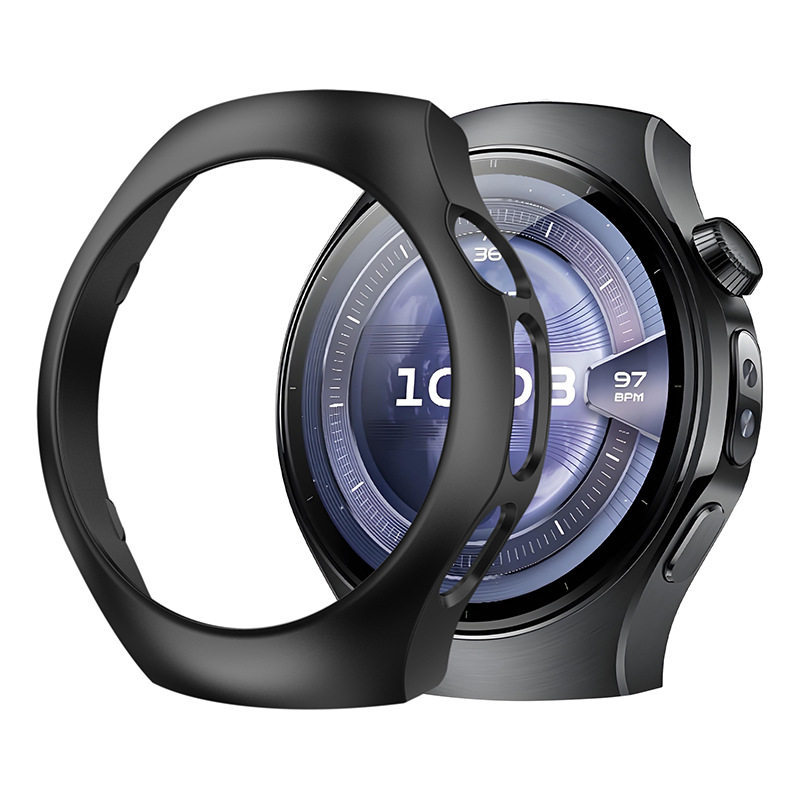 Thích hợp cho đồng hồ Huawei Watch5 Vỏ bảo vệ nửa gói Huawei Watch5 Vỏ bảo vệ PC rỗng Vỏ cứng mờ Wat